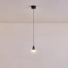 EUROLAMP ARTE ILLUMINA CAMPANELLE Függesztett lámpatest beépített LED 5W 500lm 3000K 80X1200mm Fekete 