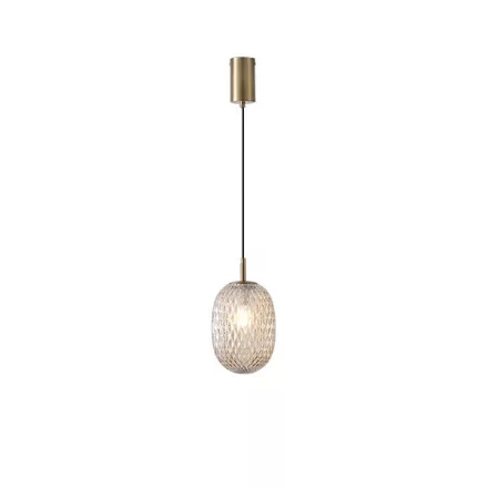 EUROLAMP ARTE ILLUMINA CANDY Függesztett lámpatest Üveg G9 MAX 20W COGNAC ART 150X230cm 