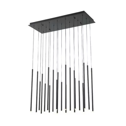 EUROLAMP ARTE ILLUMINA CASCADE Függesztett lámpatest beépített LED 47W 940X1500mm Fekete 