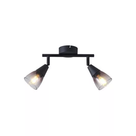 EUROLAMP ARTE ILLUMINA CLASSY SPOT Fém Füstüveggel 2XE14 220X80X165mm 