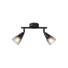 EUROLAMP ARTE ILLUMINA CLASSY SPOT Fém Füstüveggel 2XE14 220X80X165mm 