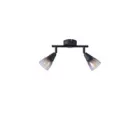EUROLAMP ARTE ILLUMINA CLASSY SPOT Fém Füstüveggel 2XE14 220X80X165mm 