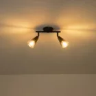 EUROLAMP ARTE ILLUMINA CLASSY SPOT Fém Füstüveggel 2XE14 220X80X165mm 