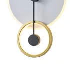 EUROLAMP ARTE ILLUMINA CLIO Falilámpa beépített LED 16W 280x400x70mm GOLD 