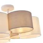 EUROLAMP ARTE ILLUMINA CLOUD Függesztett lámpatest Fehér 6XE14 Φ580mm 