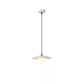   EUROLAMP ARTE ILLUMINA COBACABANA Függesztett lámpatest CYLINDER G9 ΜΑΧ 25W 250X250X125mm Fehér