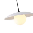 EUROLAMP ARTE ILLUMINA COBACABANA Függesztett lámpatest CYLINDER G9 ΜΑΧ 25W 250X250X125mm Fehér