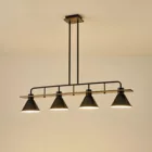 EUROLAMP ARTE ILLUMINA CONO Függesztett lámpatest 4XE27 1030X180X865mm Fa & Fém 