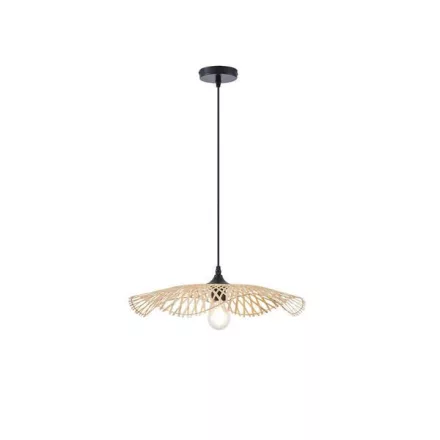 EUROLAMP ARTE ILLUMINA CROSSLINE Függesztett lámpatestLámpatest E27 MAX 40W 475X1160mm Bambusz