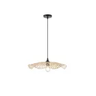 EUROLAMP ARTE ILLUMINA CROSSLINE Függesztett lámpatestLámpatest E27 MAX 40W 475X1160mm Bambusz