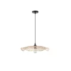 EUROLAMP ARTE ILLUMINA CROSSLINE Függesztett lámpatestLámpatest E27 MAX 40W 475X1160mm Bambusz