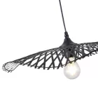 EUROLAMP ARTE ILLUMINA CROSSLINE Függesztett lámpatest E27 MAX 40W 475X1160mm Fekete 