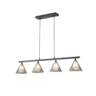 EUROLAMP ARTE ILLUMINA DELTA Függesztett lámpatest 4xG9 MAX 25W 1080x1410mm 