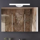 EUROLAMP ARTE ILLUMINA DIPLO Fali lámpa Fürdőszoba Tükör világító beépített LED 6W 4000K 400X130X60 NICKEL 