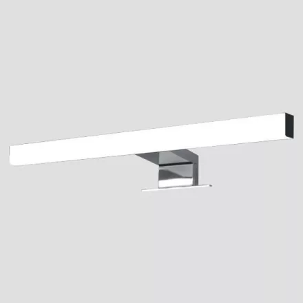 EUROLAMP ARTE ILLUMINA DIPLO Fali lámpa Fürdőszoba Tükör világító beépített LED 7W 4000K 500X103X40 NICKEL 