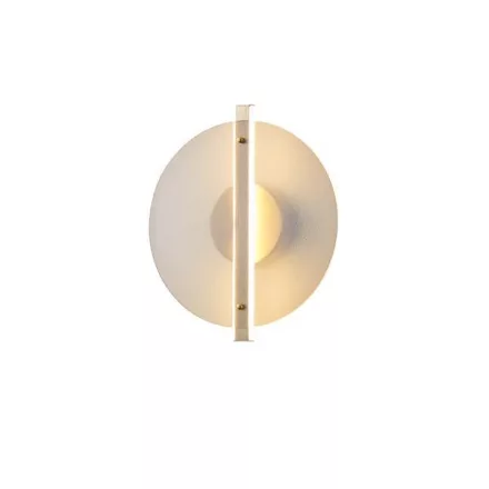 EUROLAMP ARTE ILLUMINA DISC Falilámpa beépített LEDt Acél Borostyán 10W Φ300x1320mm 