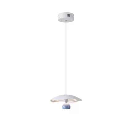 EUROLAMP ARTE ILLUMINA ENIGMA Függesztett lámpatest beépített LED 8W 3000Κ Φ230mm Kék