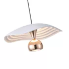 EUROLAMP ARTE ILLUMINA ENIGMA Függesztett lámpatest beépített LED 8W 3000Κ Φ230mm GOLD 