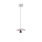 EUROLAMP ARTE ILLUMINA ENIGMA Függesztett lámpatest beépített LED 8W 3000Κ Φ230mm RED 