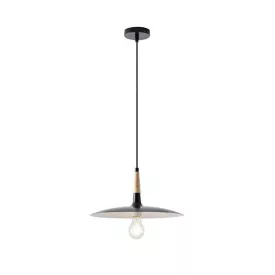   EUROLAMP ARTE ILLUMINA ESSENTIAL Függesztett lámpatest Ε27 MAX 40W 350X1250mm Fekete 