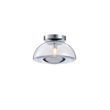 EUROLAMP ARTE ILLUMINA FIME Mennyezeti G9 MAX 25W 230X230X150mm Göngyüveg - Chrome 