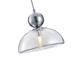 EUROLAMP ARTE ILLUMINA FIME Függesztett lámpatest G9 MAX 25W 230x1260mm Göngyüveg - Chrome 