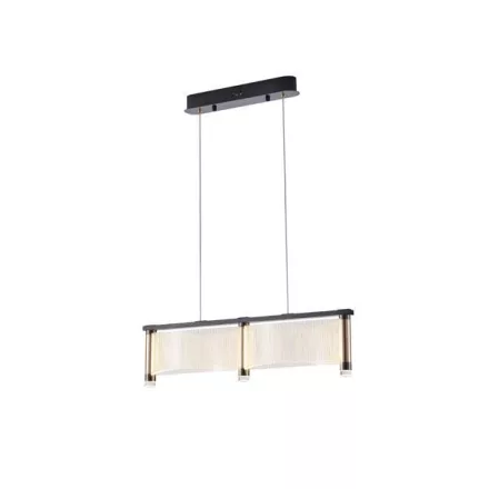EUROLAMP ARTE ILLUMINA FIRENZE Függesztett lámpatest beépített LED ACRYLIC 2Χ16W 600X175X145mm FRENCH GOLD 