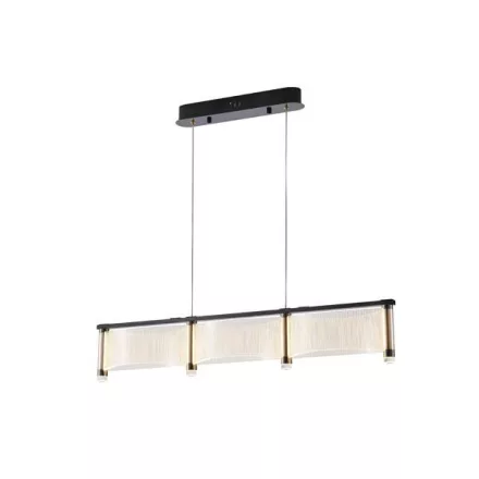 EUROLAMP ARTE ILLUMINA FIRENZE Függesztett lámpatest beépített LED ACRYLIC 3Χ16W 900X175X145mm FRENCH GOLD 