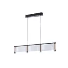 EUROLAMP ARTE ILLUMINA FIRENZE Függesztett lámpatest beépített LED ACRYLIC 3Χ16W 900X175X145mm FRENCH GOLD 