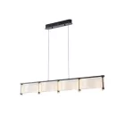 EUROLAMP ARTE ILLUMINA FIRENZE Függesztett lámpatest beépített LED ACRYLIC 4Χ15W 1500 X175 X145mm FRENCH GOLD 