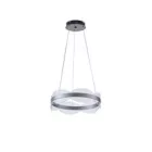 EUROLAMP ARTE ILLUMINA FIRENZE Függesztett lámpatest beépített LED ACRYLIC kör LED 60W Ø 400 mm 3000K 