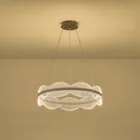 EUROLAMP ARTE ILLUMINA FIRENZE Függesztett lámpatest beépített LED ACRYLIC kör LED 80W Ø 600 mm 3000K 