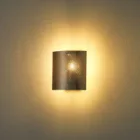 EUROLAMP ARTE ILLUMINA FOLIA Falilámpa beépített LED Fekete 1XE14 ΜΑΧ 40W 75X170X180mm 