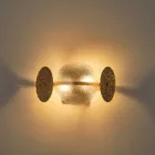 EUROLAMP ARTE ILLUMINA GLOW Falilámpa beépített LED GOLD 2XE14 ΜΑΧ 40W 160Χ330Χ180mm 