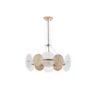 EUROLAMP ARTE ILLUMINA GLOW Függesztett lámpatest GOLD 6XE14 ΜΑΧ 40W Φ560H670mm 