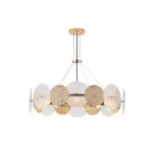 EUROLAMP ARTE ILLUMINA GLOW Függesztett lámpatest GOLD 8XE14 ΜΑΧ 40W Φ700H690mm 