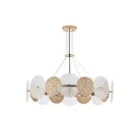 EUROLAMP ARTE ILLUMINA GLOW Függesztett lámpatest GOLD 8XE14 ΜΑΧ 40W Φ700H690mm 