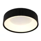 EUROLAMP ARTE ILLUMINA HALLO Mennyezeti Lámpatest LED 30W Fekete Φ460mm 