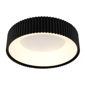   EUROLAMP ARTE ILLUMINA HALLO Mennyezeti Lámpatest LED 30W Fekete Φ460mm 