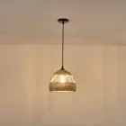 EUROLAMP ARTE ILLUMINA HELIOS Függesztett lámpatest Ε27 MAX 40W 250X250X1290mm Kötél & Fém