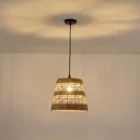 EUROLAMP ARTE ILLUMINA HELIOS Függesztett lámpatest Ε27 MAX 40W 300X300X1350mm Kötél & Fém