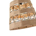 EUROLAMP ARTE ILLUMINA HELIOS Függesztett lámpatest Ε27 MAX 40W 300X300X1350mm Kötél & Fém