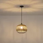 EUROLAMP ARTE ILLUMINA HELIOS Függesztett lámpatest Ε27 MAX 40W 300X300X1370mm Kötél & Fém