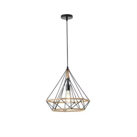   EUROLAMP ARTE ILLUMINA HELIOS Függesztett lámpatest Ε27 MAX 40W 380X380X1450mm Kötél & Fém