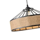 EUROLAMP ARTE ILLUMINA HELIOS Függesztett lámpatest Ε27 MAX 40W 400X1300mm Kötél & Fém