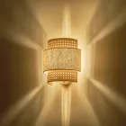 EUROLAMP ARTE ILLUMINA ISLA Falilámpa E27 MAX 40W 260X460mm Bézs - Fehér