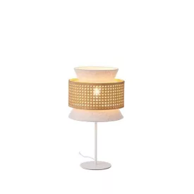   EUROLAMP ARTE ILLUMINA ISLA Függesztett lámpatest E27 MAX 40W 260X460mm Bézs - Fehér