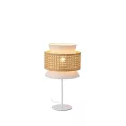EUROLAMP ARTE ILLUMINA ISLA Függesztett lámpatest E27 MAX 40W 260X460mm Bézs - Fehér