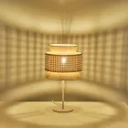 EUROLAMP ARTE ILLUMINA ISLA Függesztett lámpatest E27 MAX 40W 260X460mm Bézs - Fehér