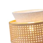 EUROLAMP ARTE ILLUMINA ISLA Függesztett lámpatest E27 MAX 40W 260X460mm Bézs - Fehér